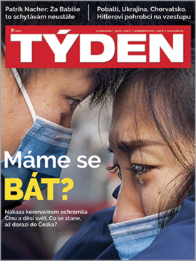 Obálka Týdne.