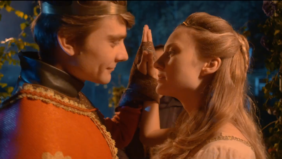 Z filmu Princezna zakletá v čase.