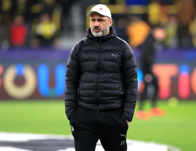 Kouč fotbalové Slavie Jindřich Trpišovský.