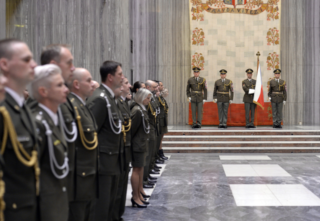 Ceremoniál na Vítkově.