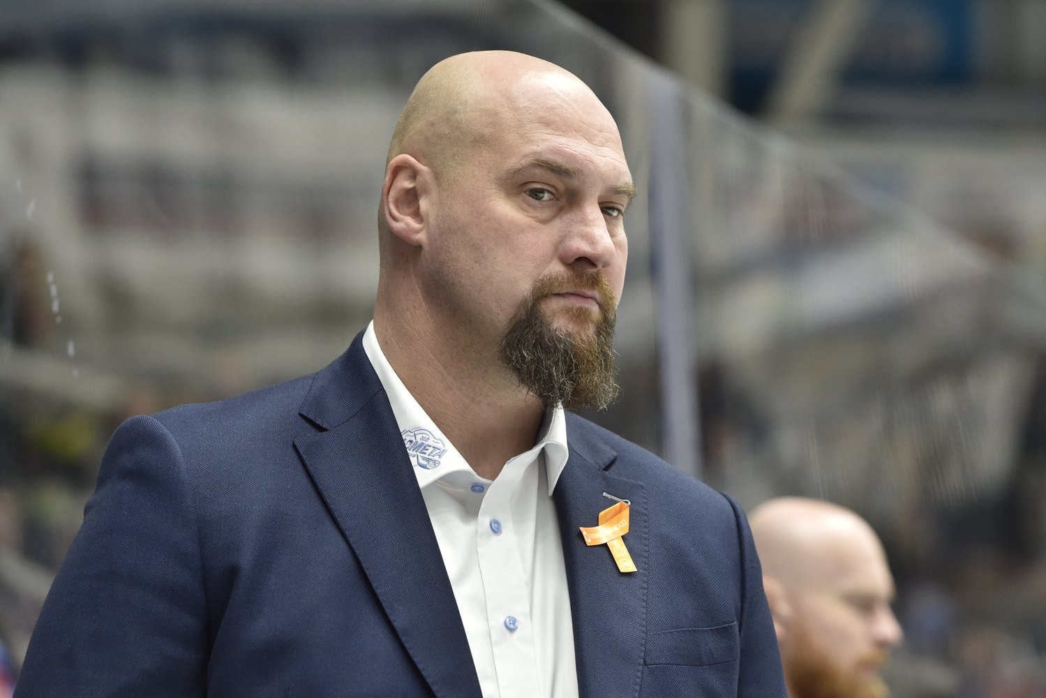 Trenér hokejistů Komety Brno Libor Zábranský.