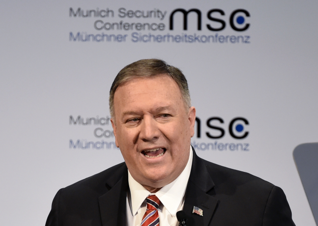 Americký ministr zahraničí Mike Pompeo.
