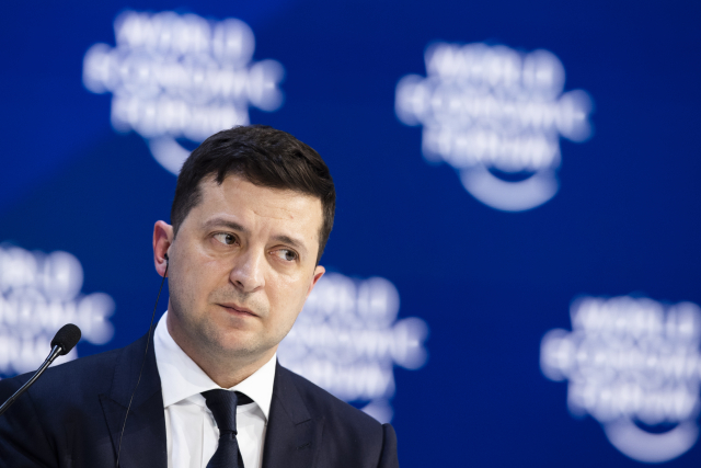 Ukrajinský prezident Volodymyr Zelenskyj.