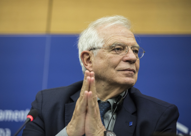 Šéf unijní diplomacie Josep Borrell. 