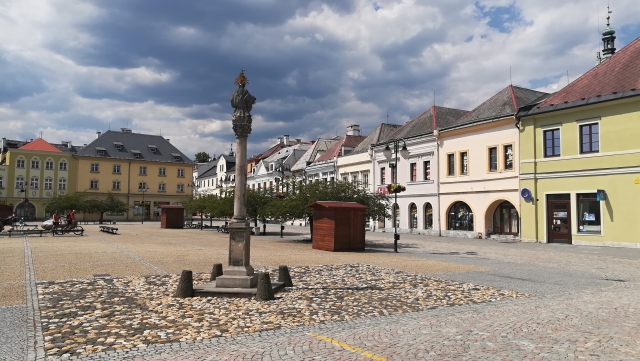 Náměstí v Bruntále.