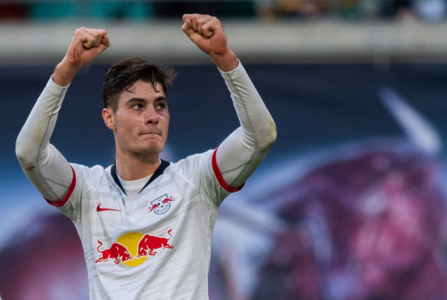 Český útočník Patrik Schick.