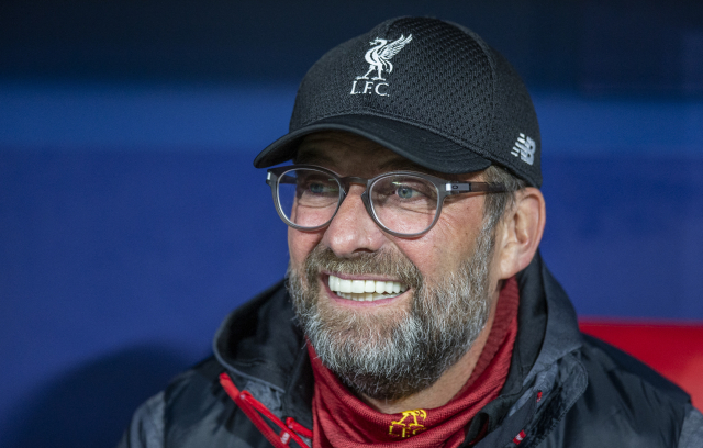 Trenér Jürgen Klopp.