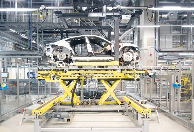 Automobilka Porsche. 