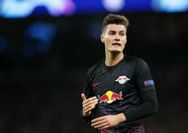 Český reprezentant Patrik Schick v dresu RB Lipsko.