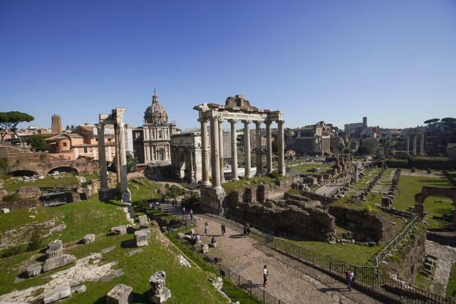 Forum Romanum.