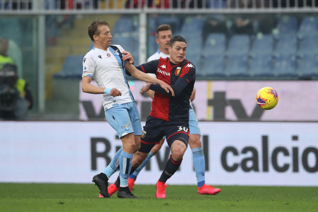 Fotografie z utkání Janov - Lazio.