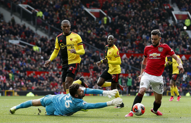 Fotografie z utkání Manchester United - Watford.