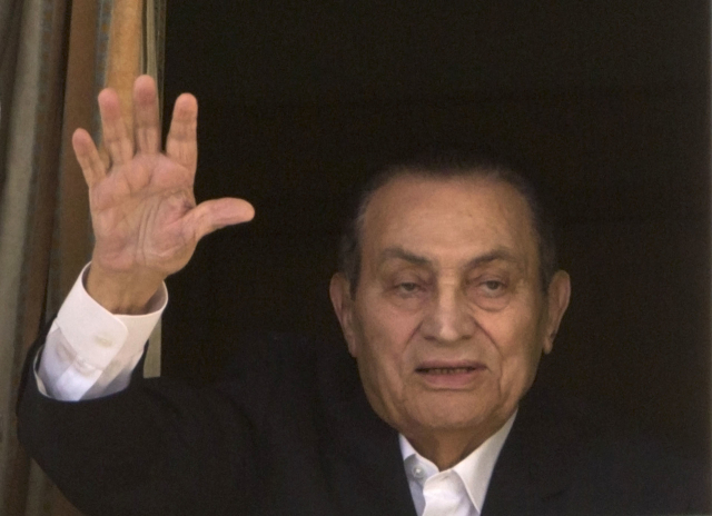 Husní Mubarak.