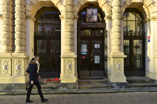 Teplický magistrát.