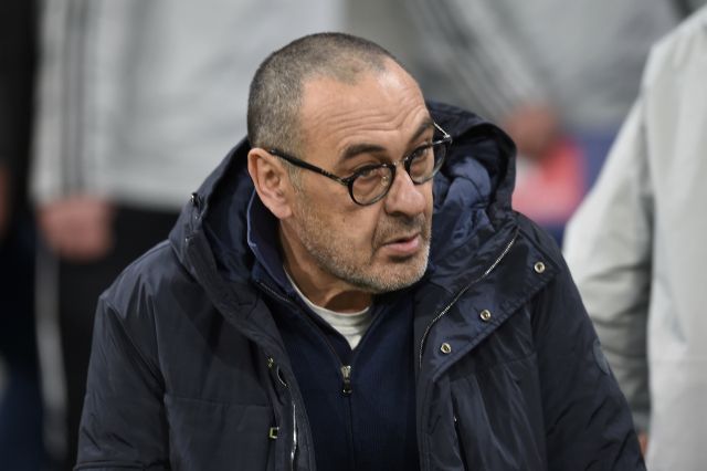 Trenér Juventusu Turín Maurizio Sarri.