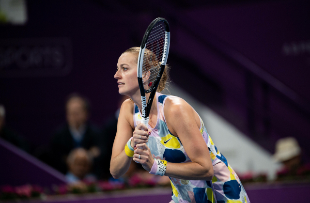 Petra Kvitová na trofej nedosáhla.