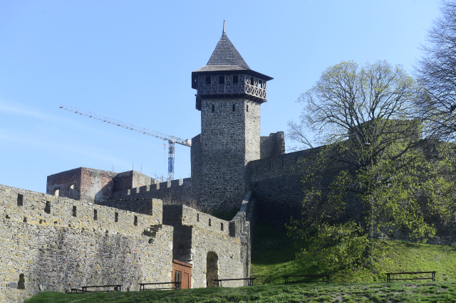 Středověký hrad Helfštýn na Přerovsku má za sebou první polovinu rekonstrukce renesančního paláce.