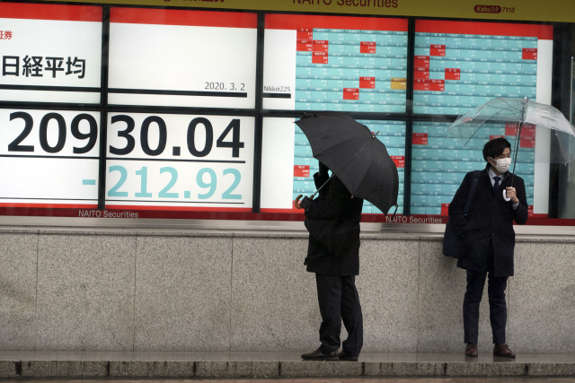 Tokijská burza Nikkei.