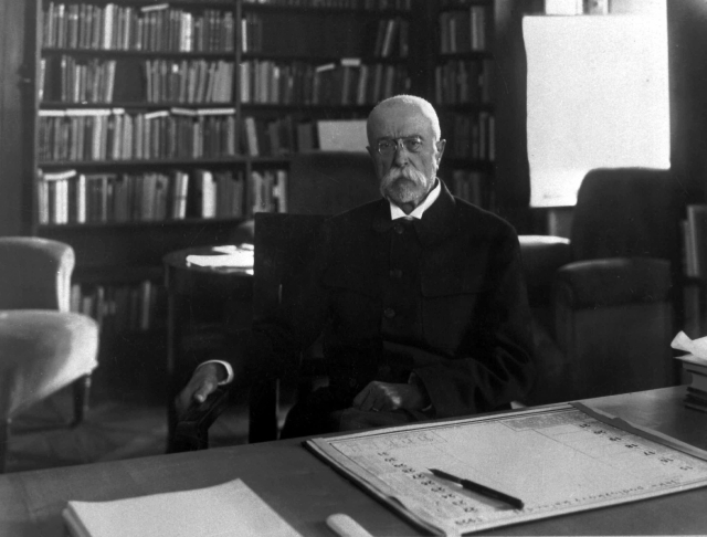 Tomáš Garrigue Masaryk.