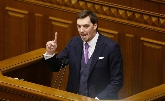 Předseda vlády Oleksij Hončaruk. 