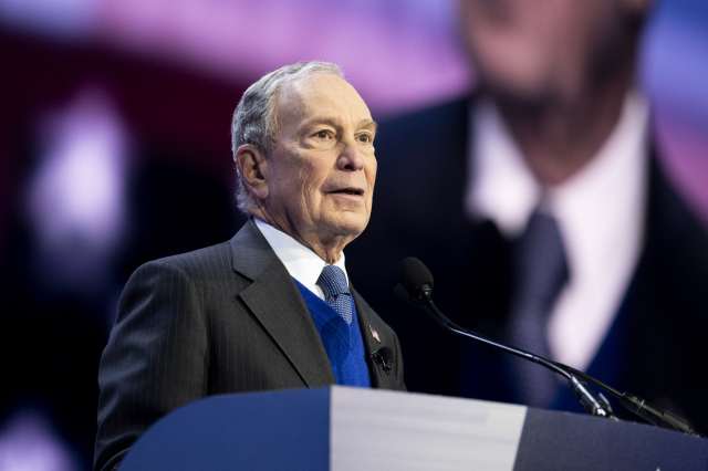 Miliardář Michael Bloomberg.