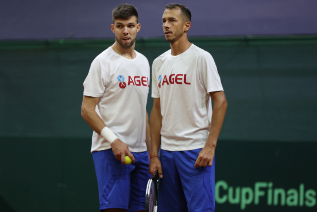 Zleva Jiří Veselý a Lukáš Rosol.