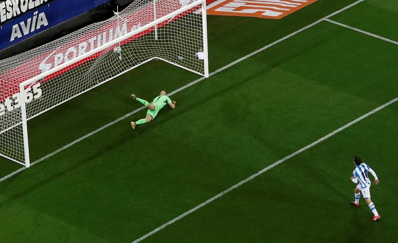 San Sebastian porazil v utkání bez diváků Eibar a je čtvrtý.