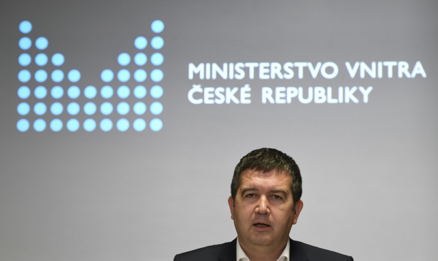 Ministr vnitra Jan Hamáček.