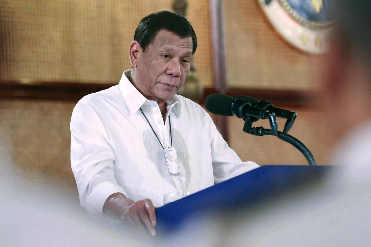 Filipínský prezident Rodrigo Duterte.