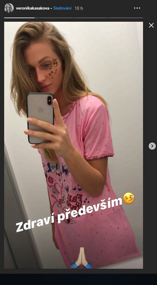 Veronika Kašáková unikla epidemii, ale zranění se jí nevyhnulo. 