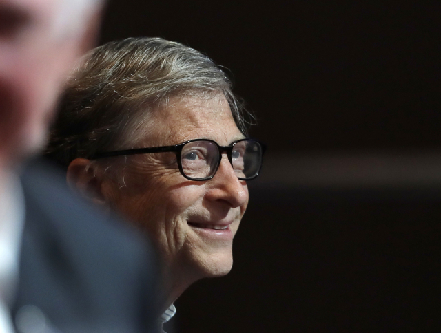 Americký miliardář Bill Gates.