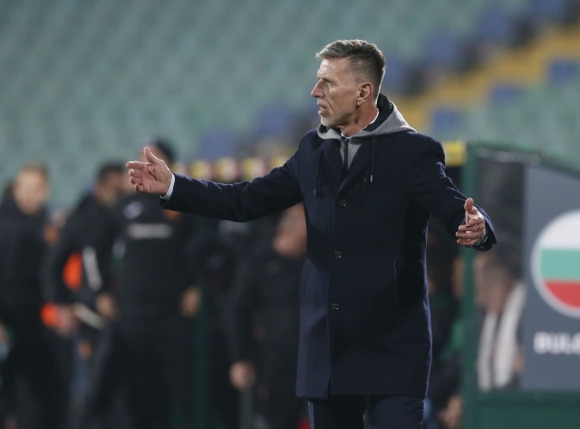 Trenér české reprezentace Jaroslav Šilhavý.