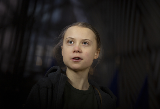 Greta Thunbergová.