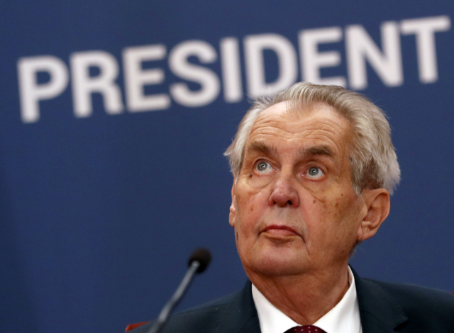 Prezident Miloš Zeman.
