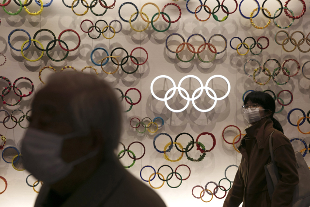 Olympijské kruhy.
