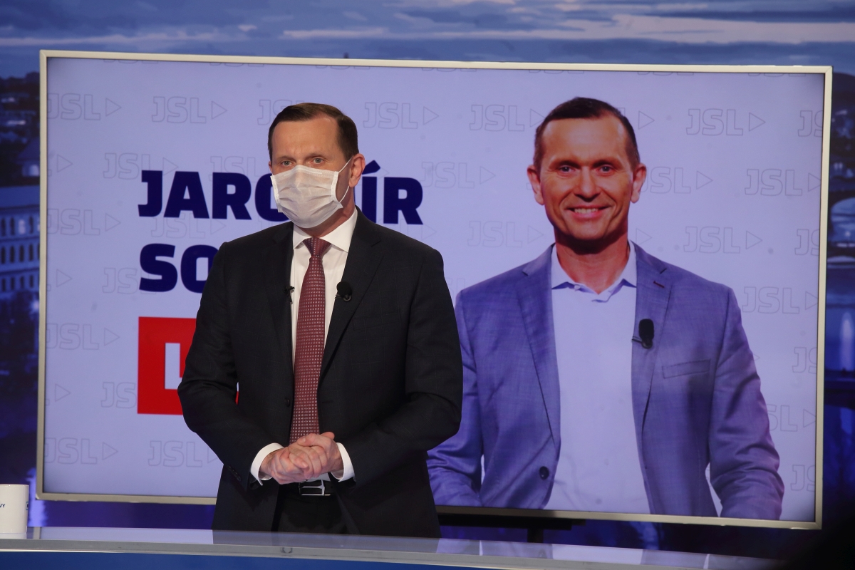 Jaromír Soukup na podporu českých pendlerů.