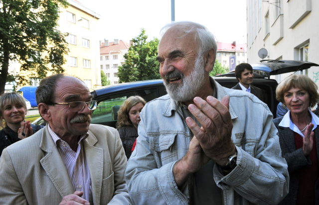 Jaroslav Uhlíř a Zdeněk Svěrák (zleva).