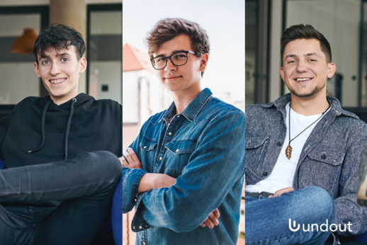 Max Kozlov, Petr Štěpánek a Kryštof Mitka.