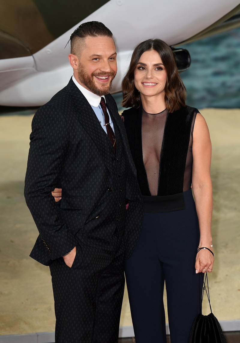 Tom Hardy a jeho křehká žena Charlotte. 