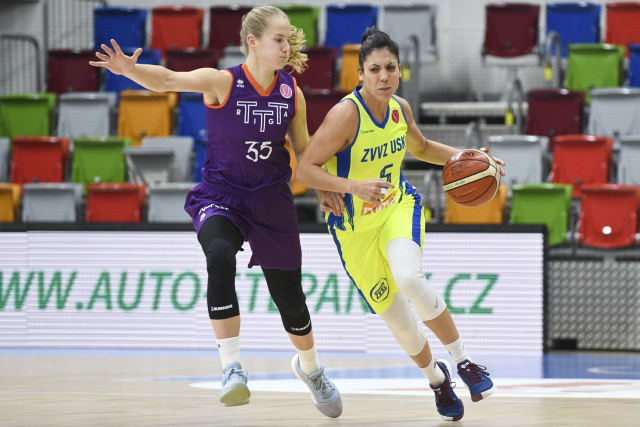 Zprava Cristina Ouviňaová z USK Praha a Kate Kreslinaová z TTT Riga.