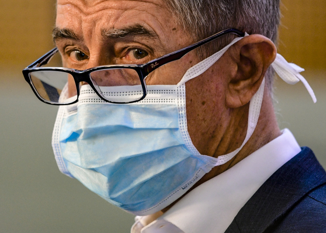 Andrej Babiš, předseda hnutí ANO.