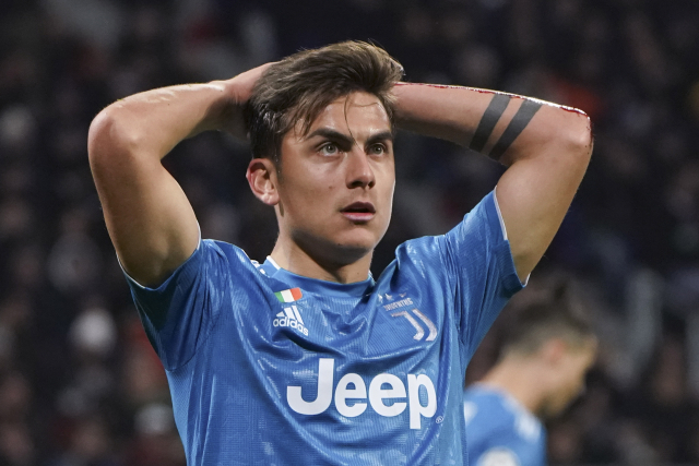 Argentinský útočník Paulo Dybala. Argentinský útočník Paulo Dybala.