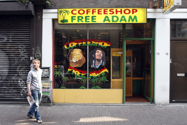 Coffee shop v Amsterdamu (ilustrační foto).