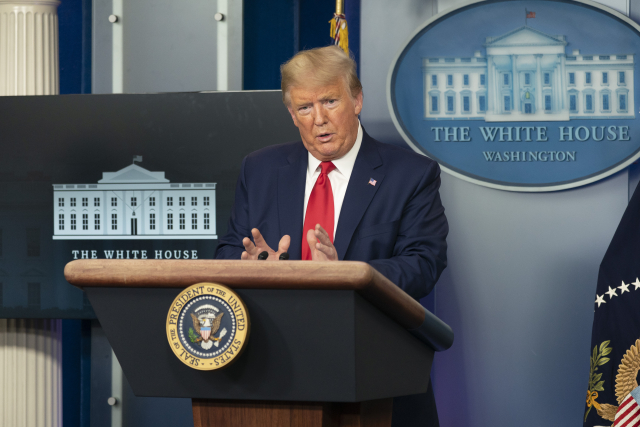 Americký prezident Donald Trump.