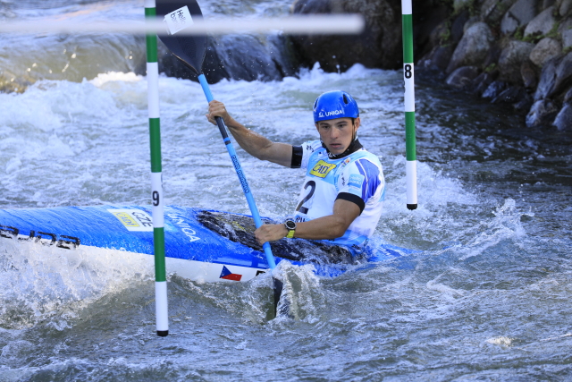 Bronzový olympijský medailista z Ria Jiří Prskavec.