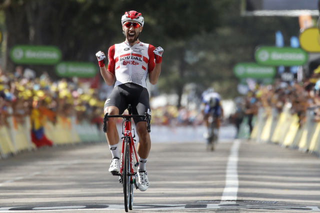 Thomas de Gendt na Tour de France.