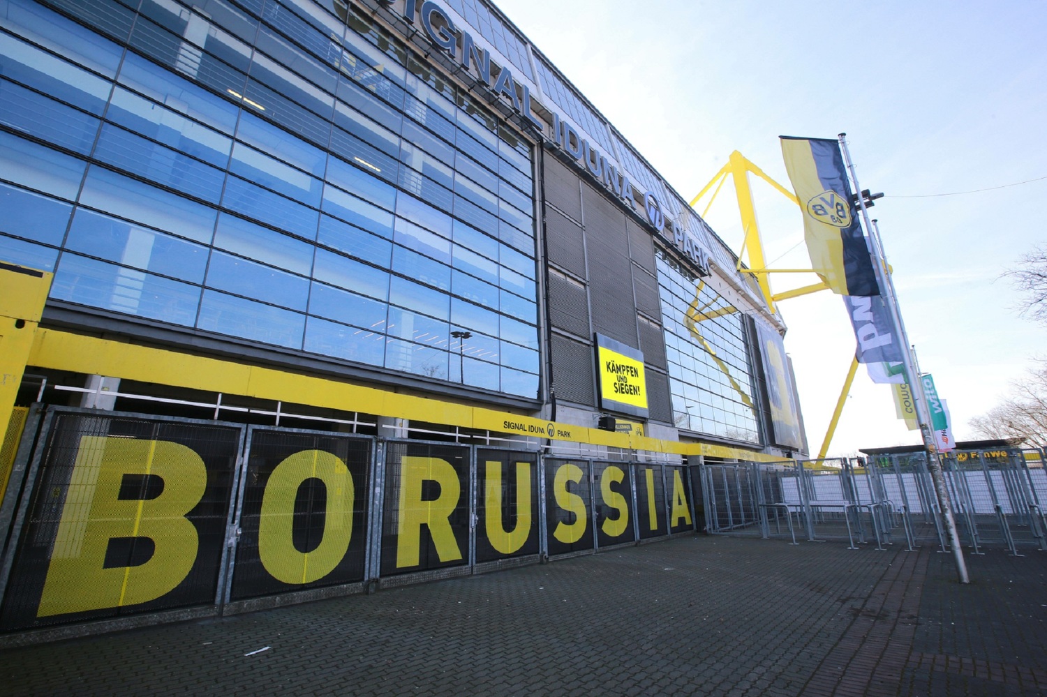 Stadion Dortmundu poslouží jako centrum pro pacienty s COVID-19.