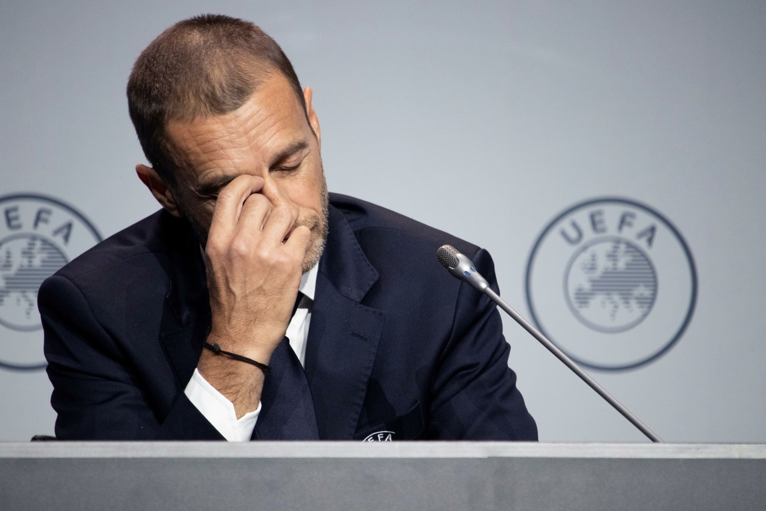 Prezident UEFA Aleksandr Čeferin.