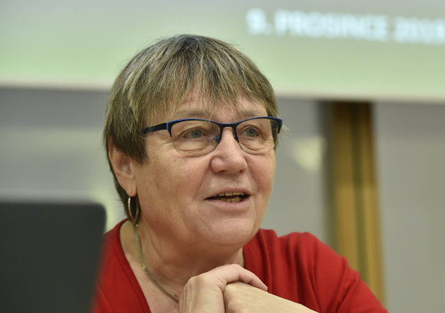 Bývalá ombudsmanka Anna Šabatová.