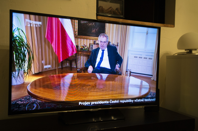 Prezident Miloš Zeman.